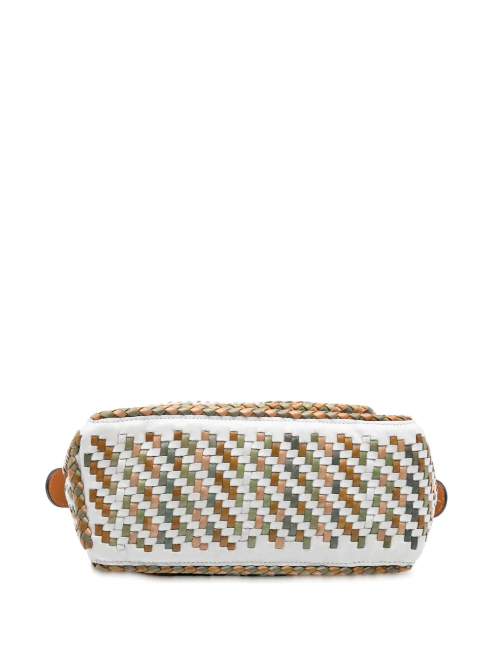 Pre-OwnedLoewe Pre-Owned2019 Small Woven Calfskin Puzzle satchel