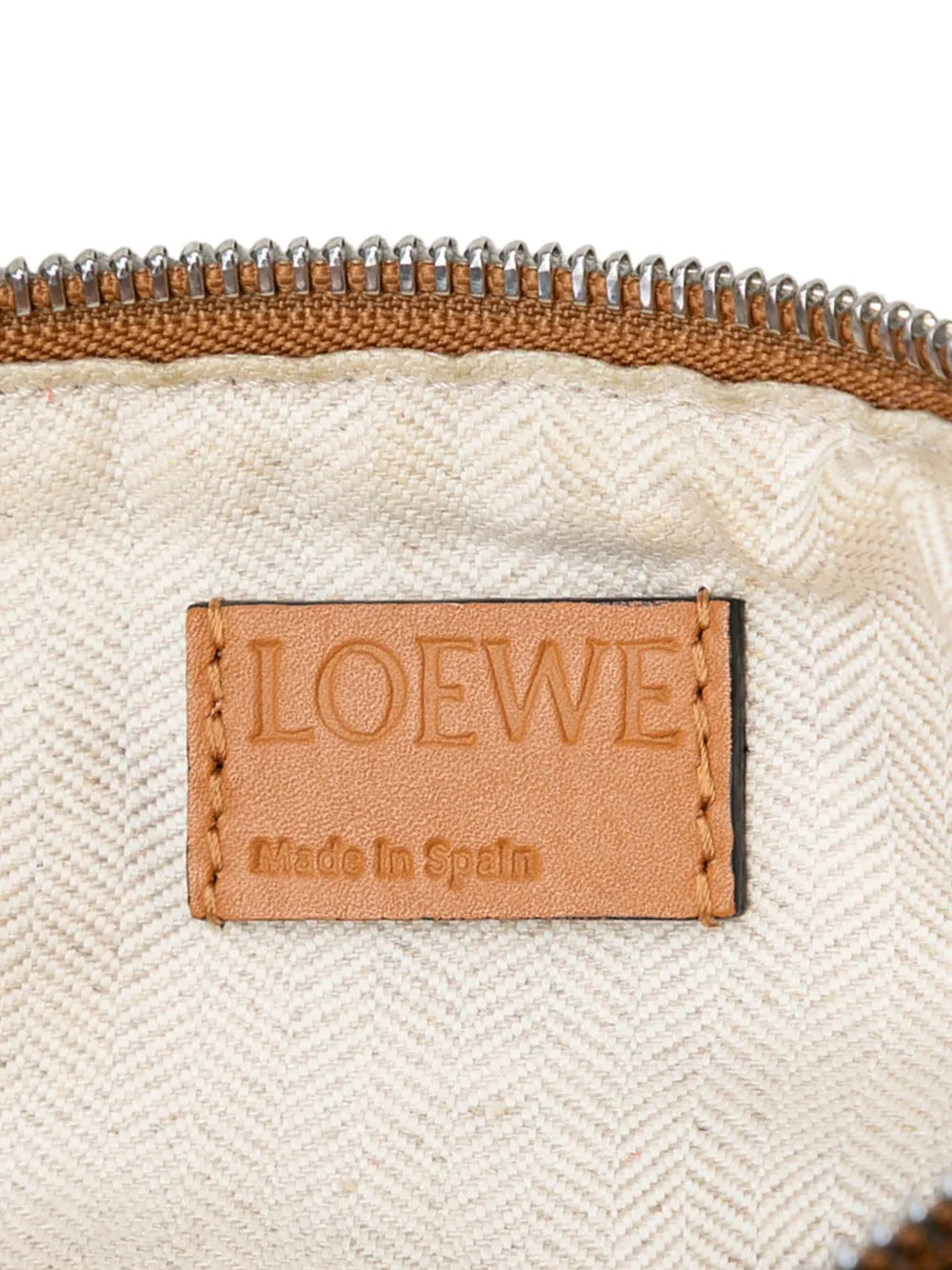 Pre-OwnedLoewe Pre-Owned2019 Small Woven Calfskin Puzzle satchel