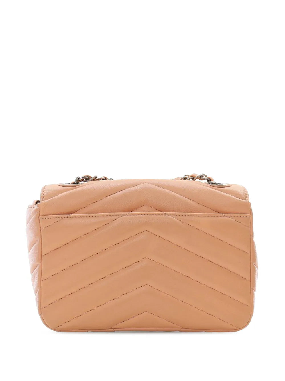 Pre-OwnedCHANEL Pre-Owned2017-2018 Small Chevron Caviar Data Center Envelope Flap crossbody bag
