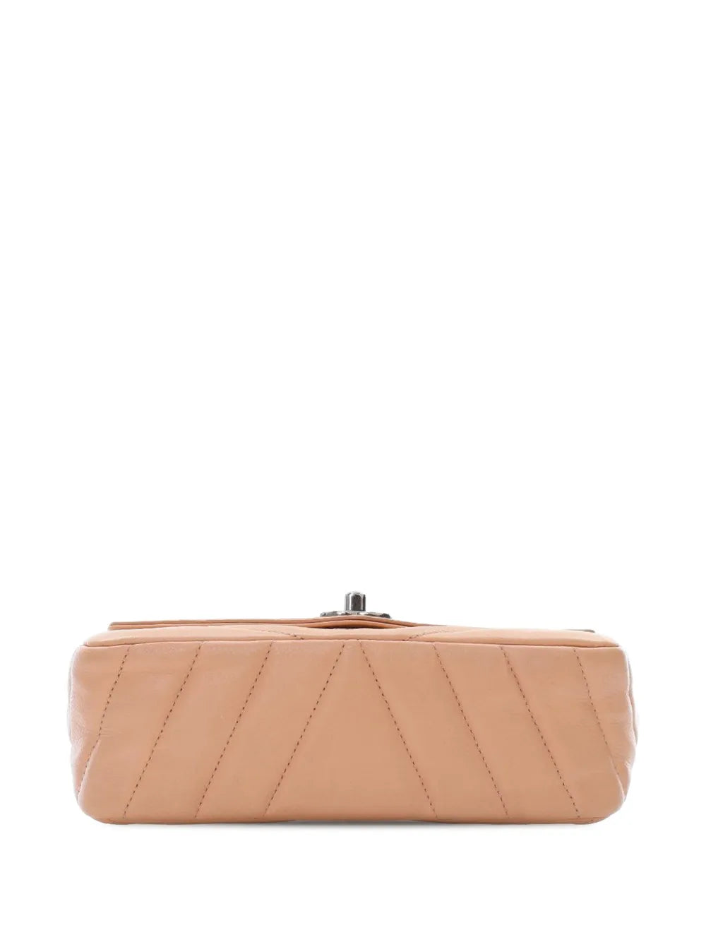 Pre-OwnedCHANEL Pre-Owned2017-2018 Small Chevron Caviar Data Center Envelope Flap crossbody bag