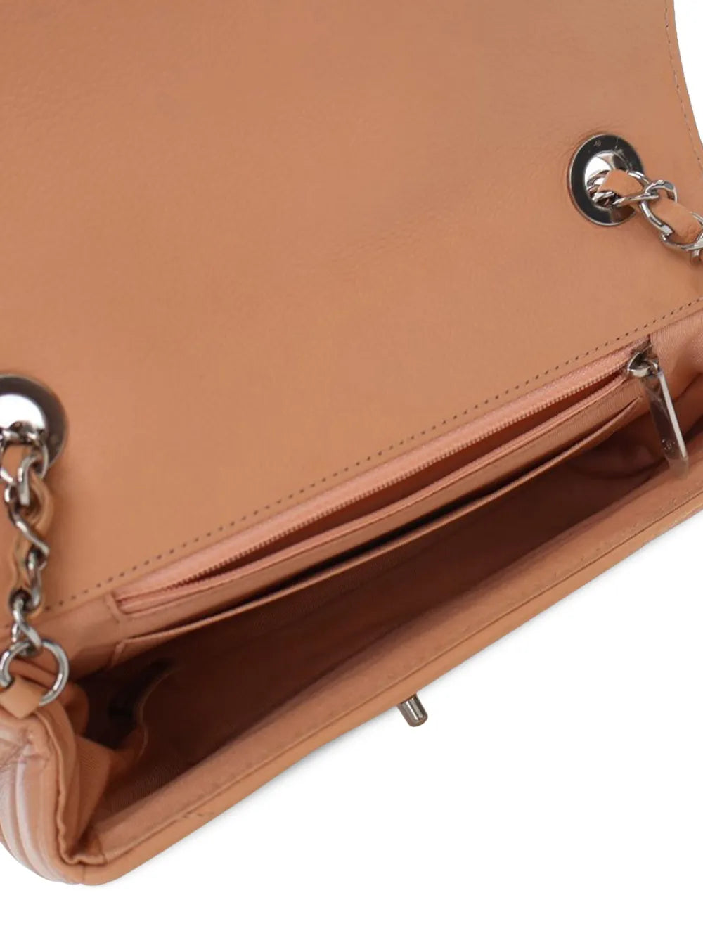 Pre-OwnedCHANEL Pre-Owned2017-2018 Small Chevron Caviar Data Center Envelope Flap crossbody bag