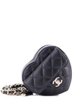 Pre-OwnedCHANEL Pre-OwnedCC in Love Heart Quilted Lambskin belt bag