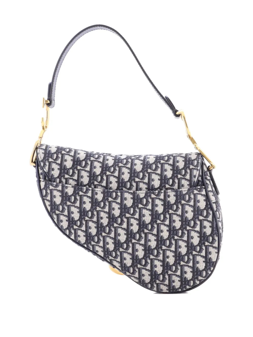 Pre-OwnedChristian Dior Pre-OwnedSaddle Handbag with Strap Oblique Canvas Medium shoulder bag