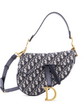 Pre-OwnedChristian Dior Pre-OwnedSaddle Handbag with Strap Oblique Canvas Medium shoulder bag
