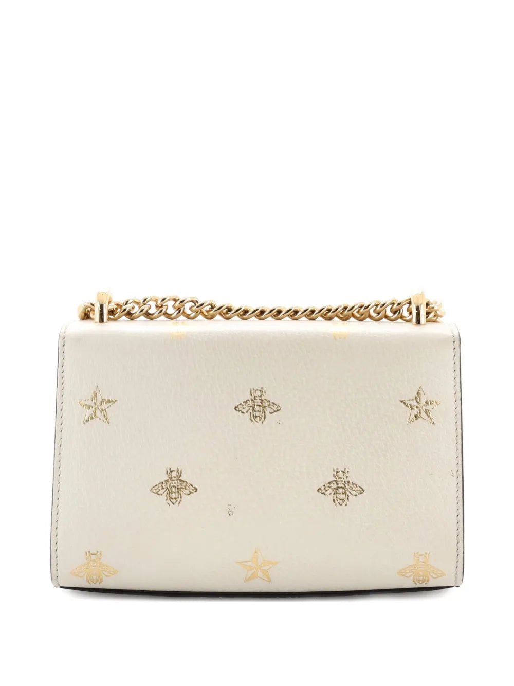 Pre-OwnedGucci Pre-OwnedPadlock Printed Leather Small shoulder bag