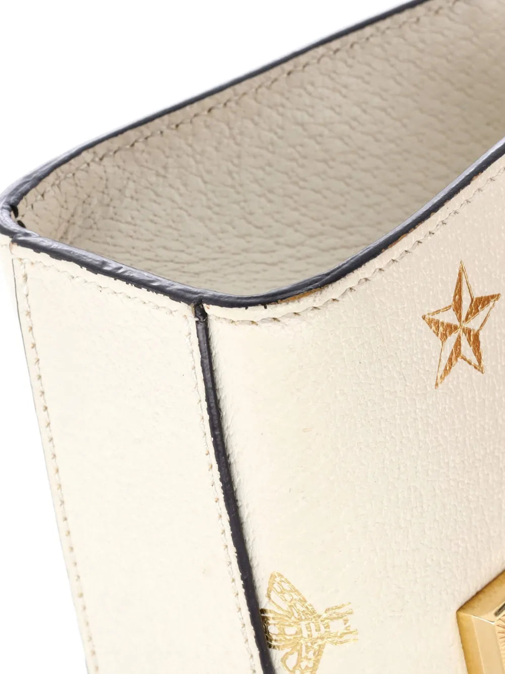 Pre-OwnedGucci Pre-OwnedPadlock Printed Leather Small shoulder bag