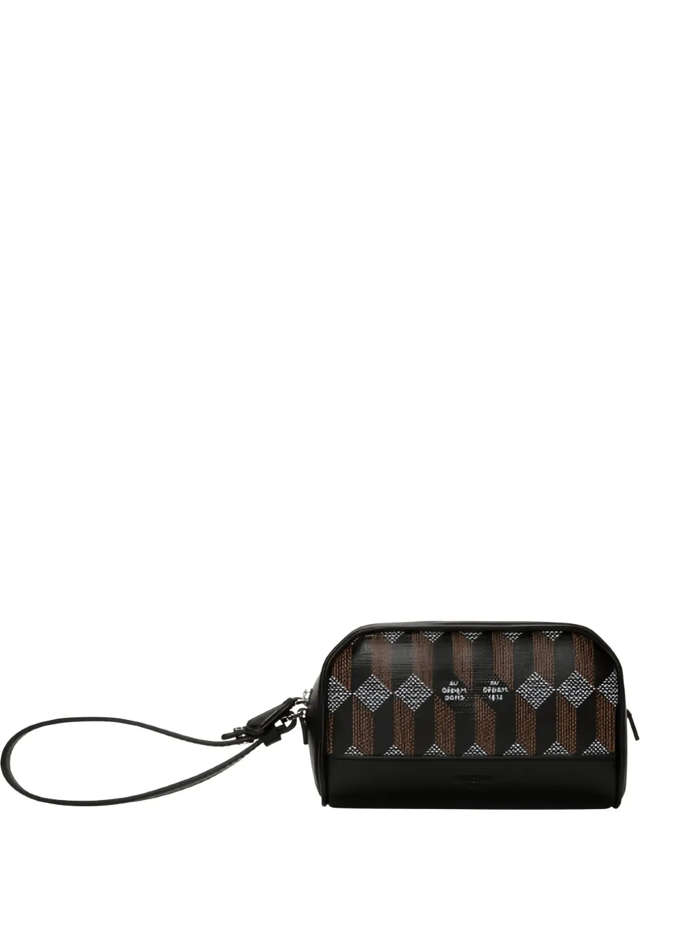Au DartHexagon zip-fastening pouch