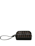 Au DartHexagon zip-fastening pouch