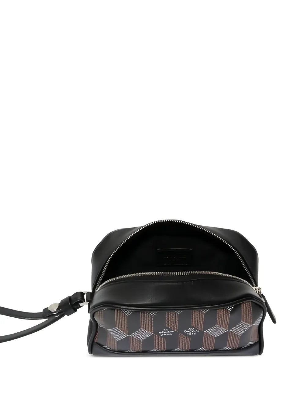 Au DartHexagon zip-fastening pouch