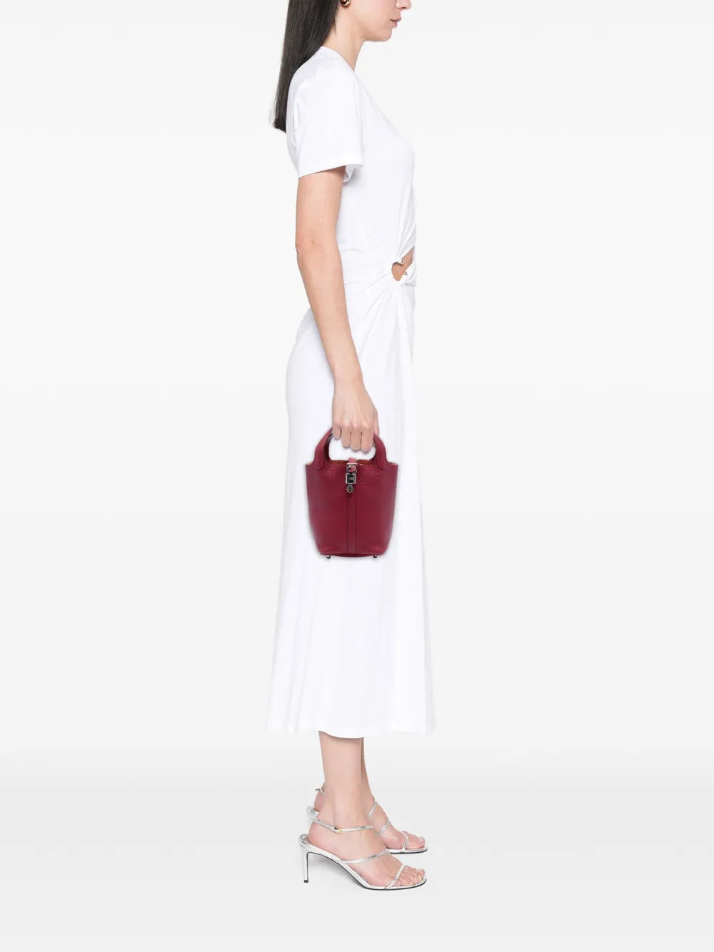 Pre-OwnedHermre-Owned2015 Clemence Picotin Lock 18 handbag