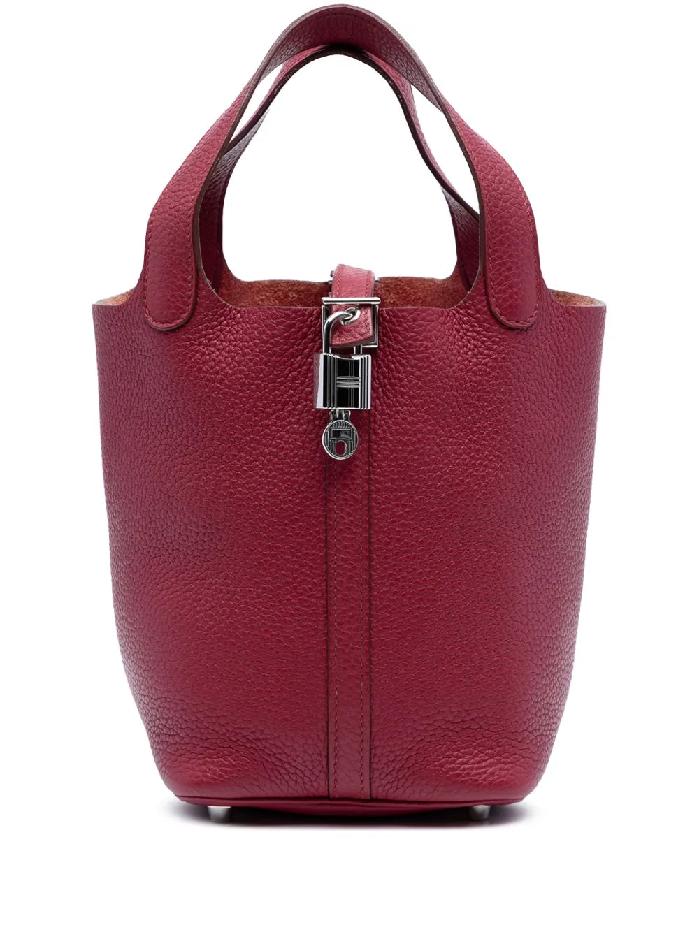Pre-OwnedHermre-Owned2015 Clemence Picotin Lock 18 handbag