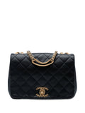 Pre-OwnedCHANEL Pre-Owned2021-2025 Quilted Lambskin On And On Chain Flap shoulder bag