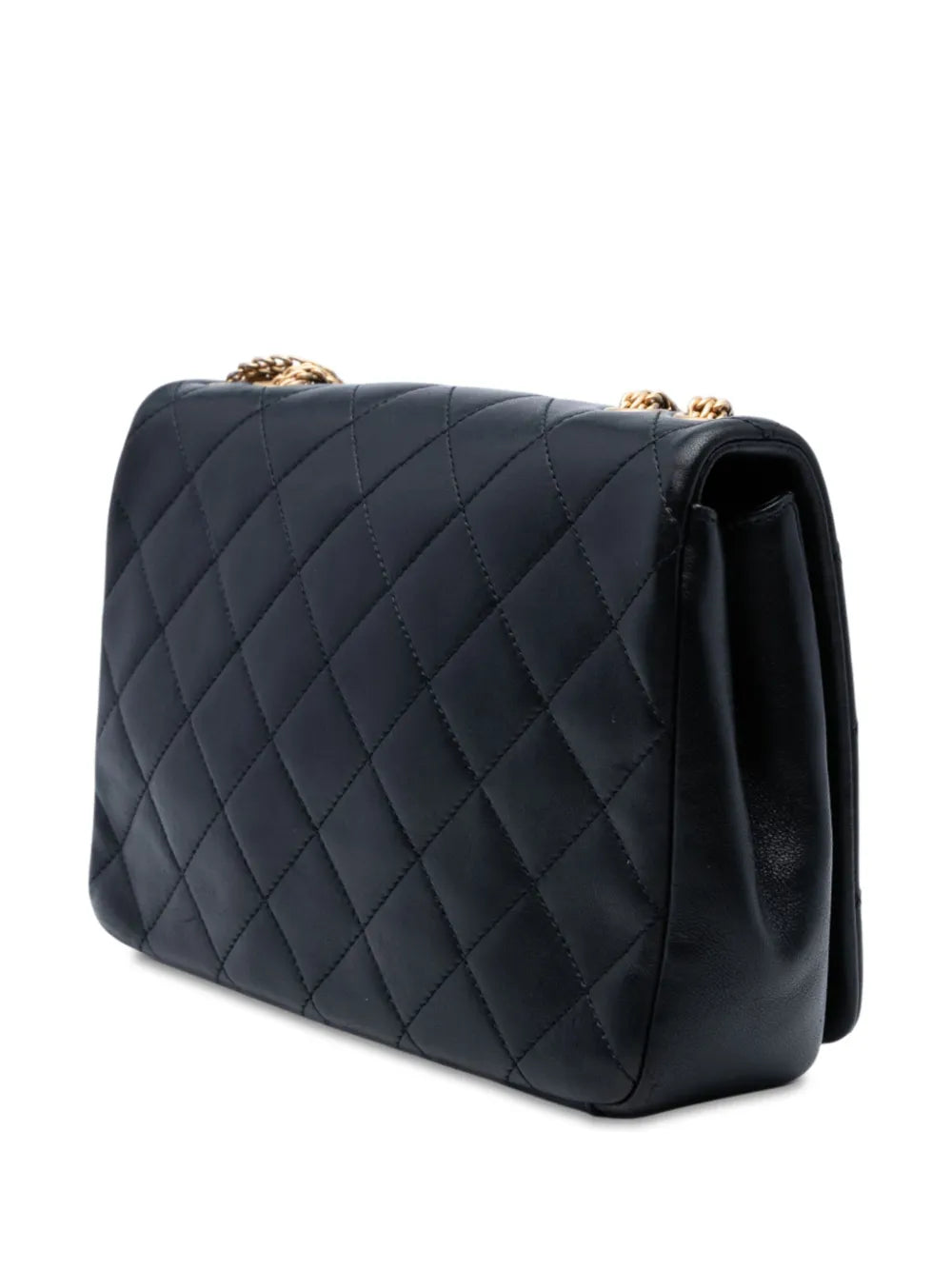 Pre-OwnedCHANEL Pre-Owned2021-2025 Quilted Lambskin On And On Chain Flap shoulder bag