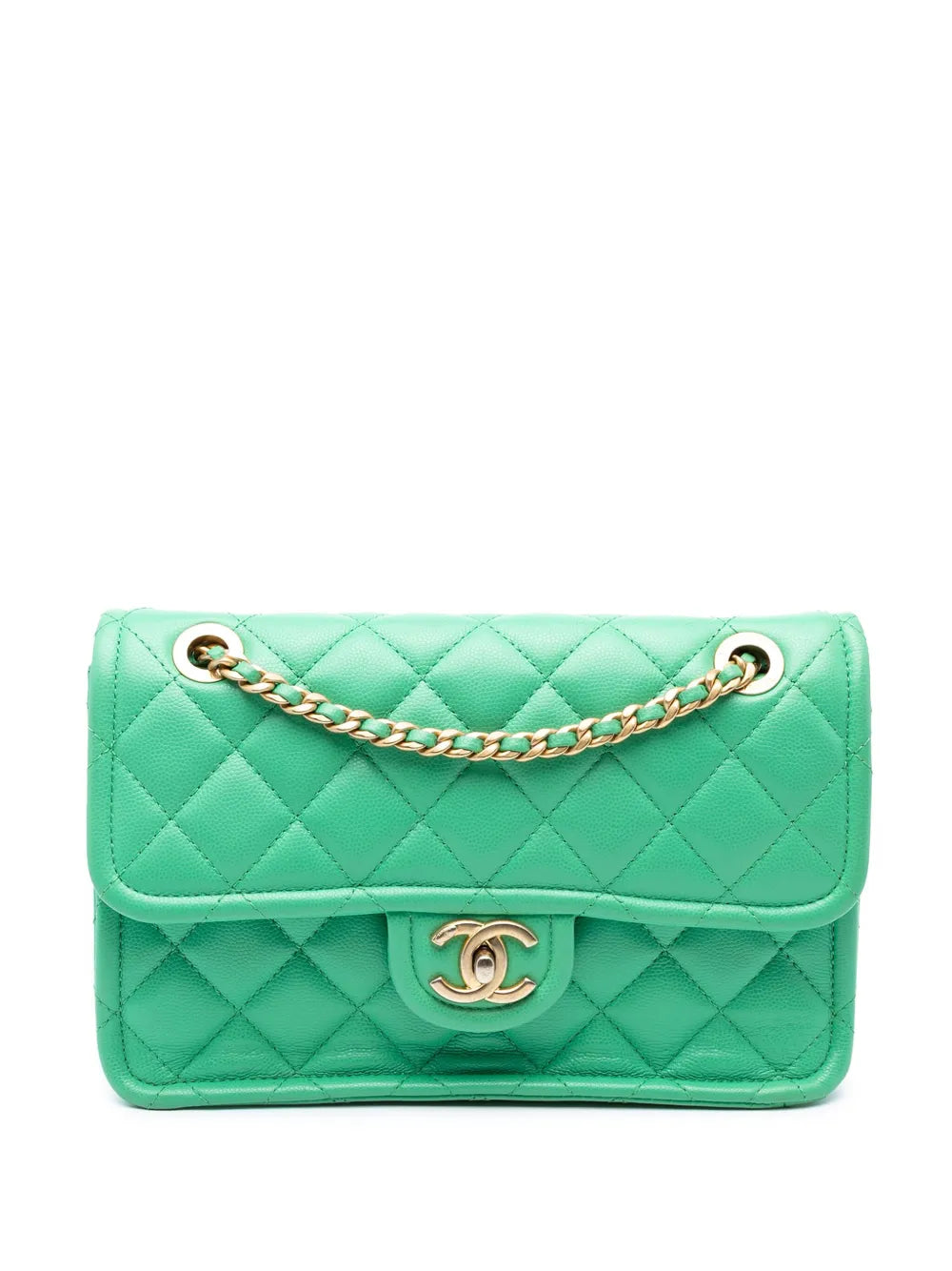 Pre-OwnedCHANEL Pre-Owned2021 Medium Quilted Caviar Sweet Flap shoulder bag