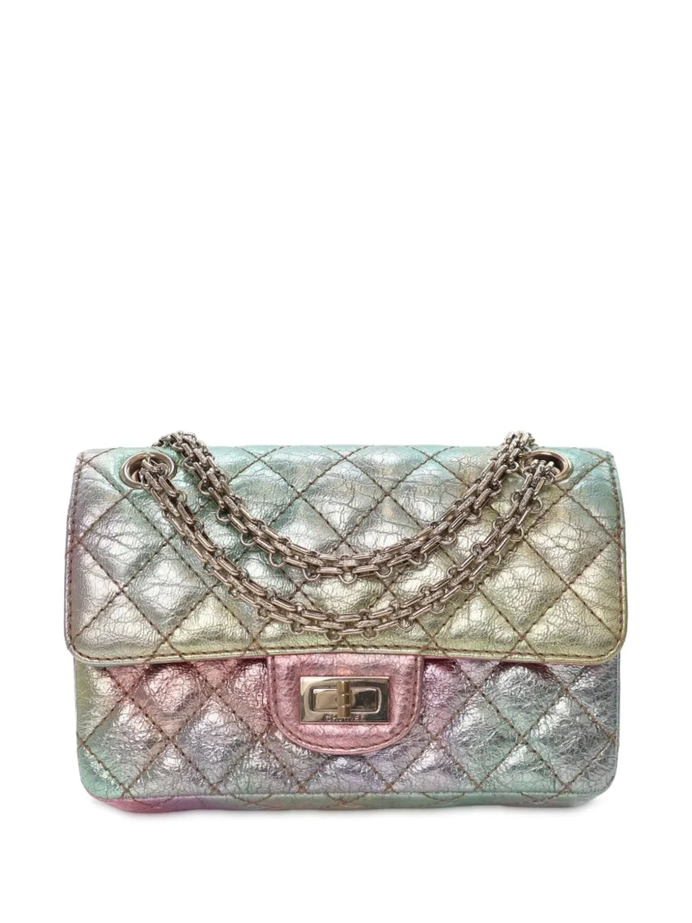 Pre-OwnedCHANEL Pre-Owned2020 Reissue 2.55 Multicolor Aged Calfskin Single Flap 224 crossbody bag
