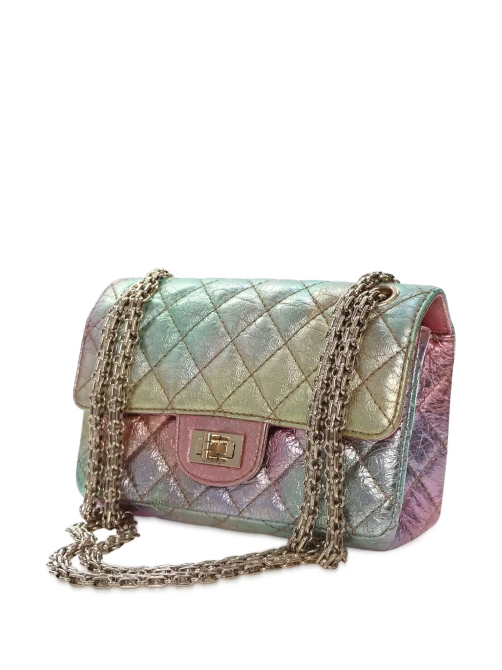 Pre-OwnedCHANEL Pre-Owned2020 Reissue 2.55 Multicolor Aged Calfskin Single Flap 224 crossbody bag