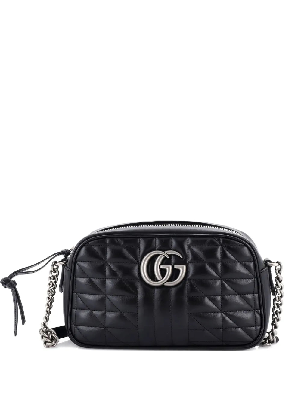 Pre-OwnedGucci Pre-OwnedGG Marmont Shoulder Bag Mixed Matelasse Leather Small crossbody bag