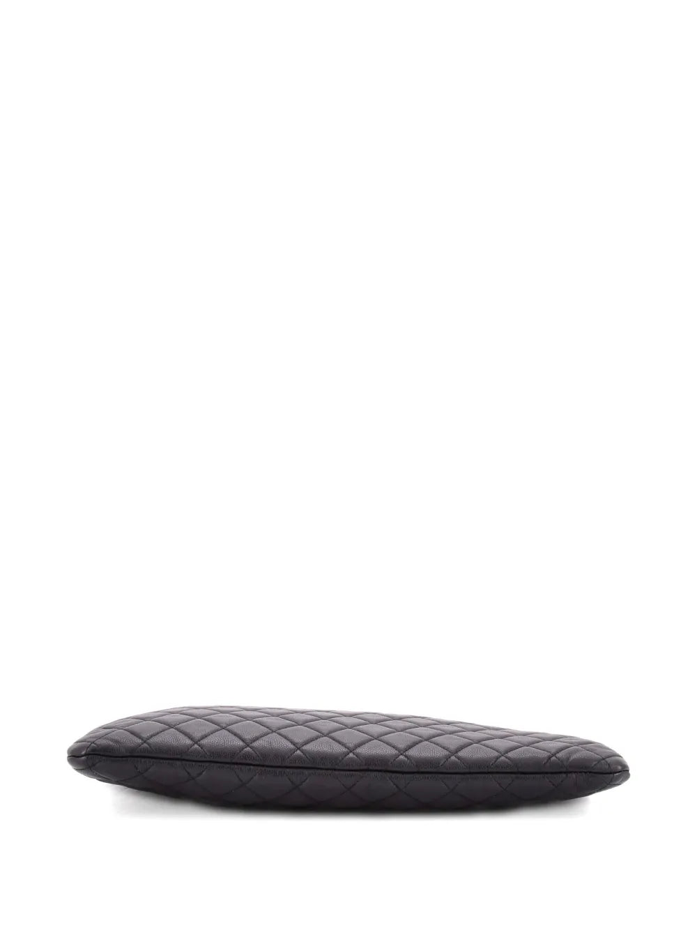 Pre-OwnedCHANEL Pre-OwnedBoy O Case Quilted Caviar Large clutch bag