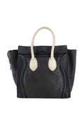 Pre-OwnedCeline Pre-OwnedBicolor Luggage Bag Crocodile Embossed Leather Mini satchel