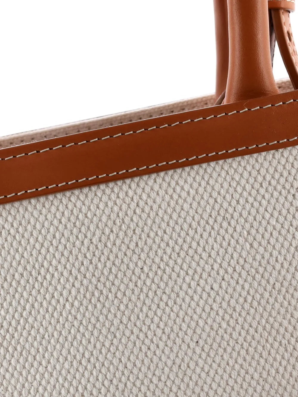 Pre-OwnedCeline Pre-OwnedVertical Cabas Canvas with Leather Mini tote bag