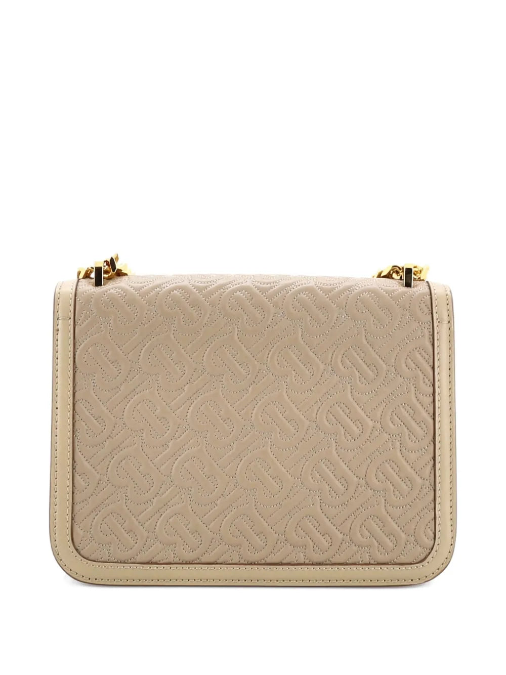 Pre-OwnedBurberry Pre-OwnedTB Flap Chain Bag Monogram Embossed Leather Small crossbody bag