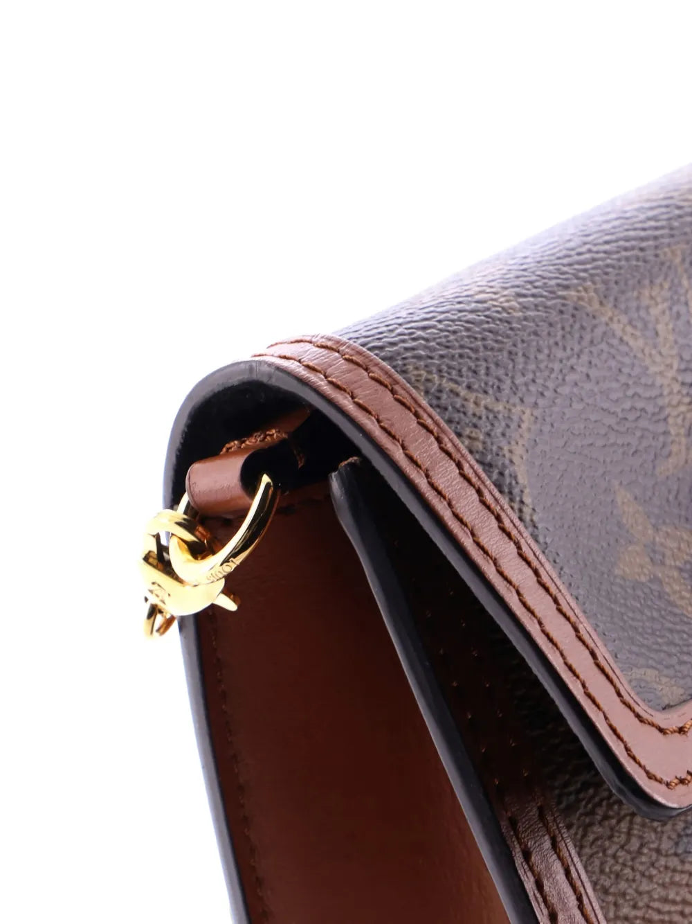 Pre-OwnedLouis Vuitton Pre-OwnedDauphine Chain Wallet Reverse Monogram Canvas clutch bag
