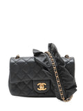 Pre-OwnedCHANEL Pre-Owned2020 Mini Rectangular Classic Lambskin Romance Single Flap crossbody bag