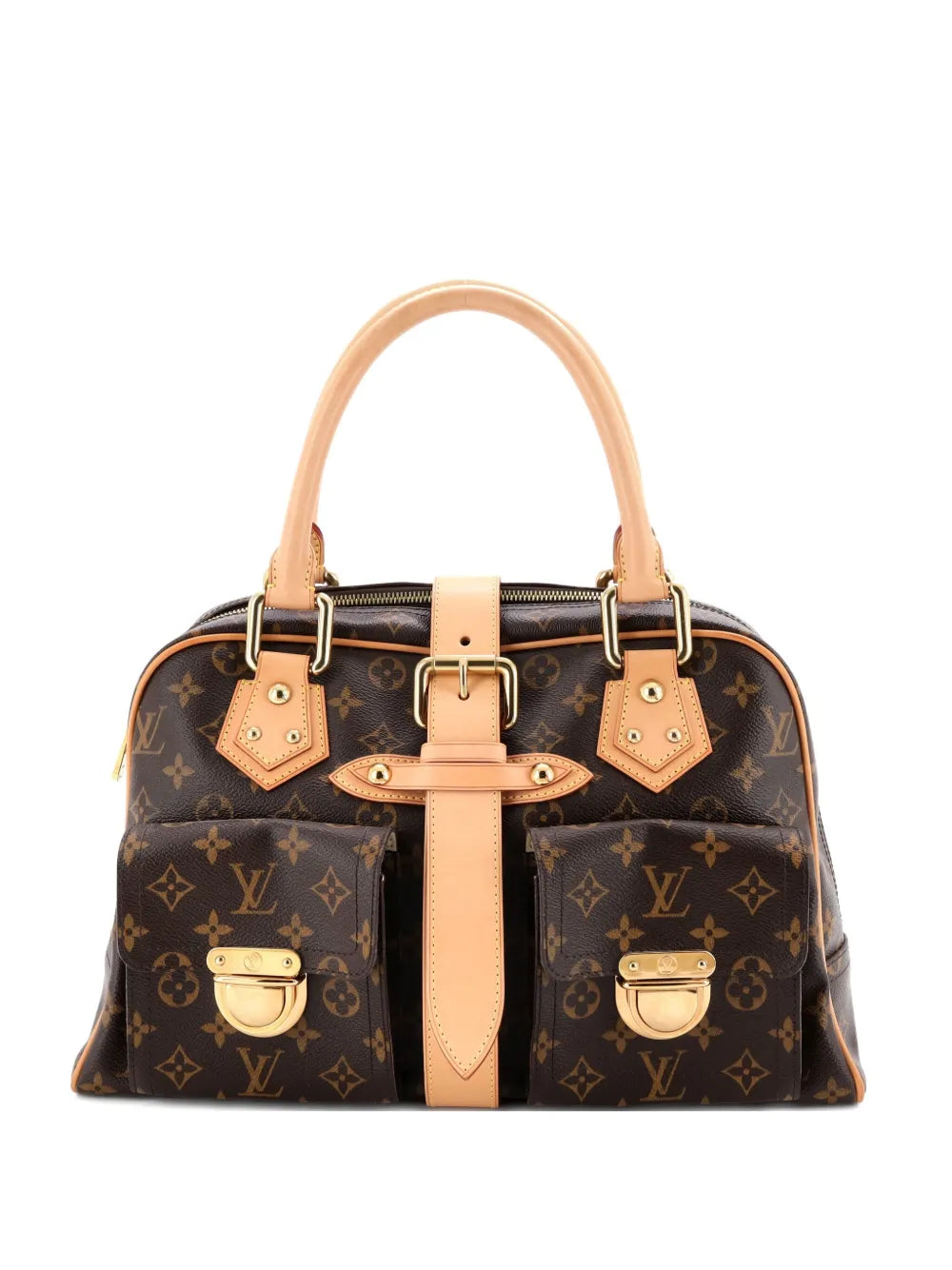 Pre-OwnedLouis Vuitton Pre-OwnedManhattan Handbag Monogram Canvas GM satchel