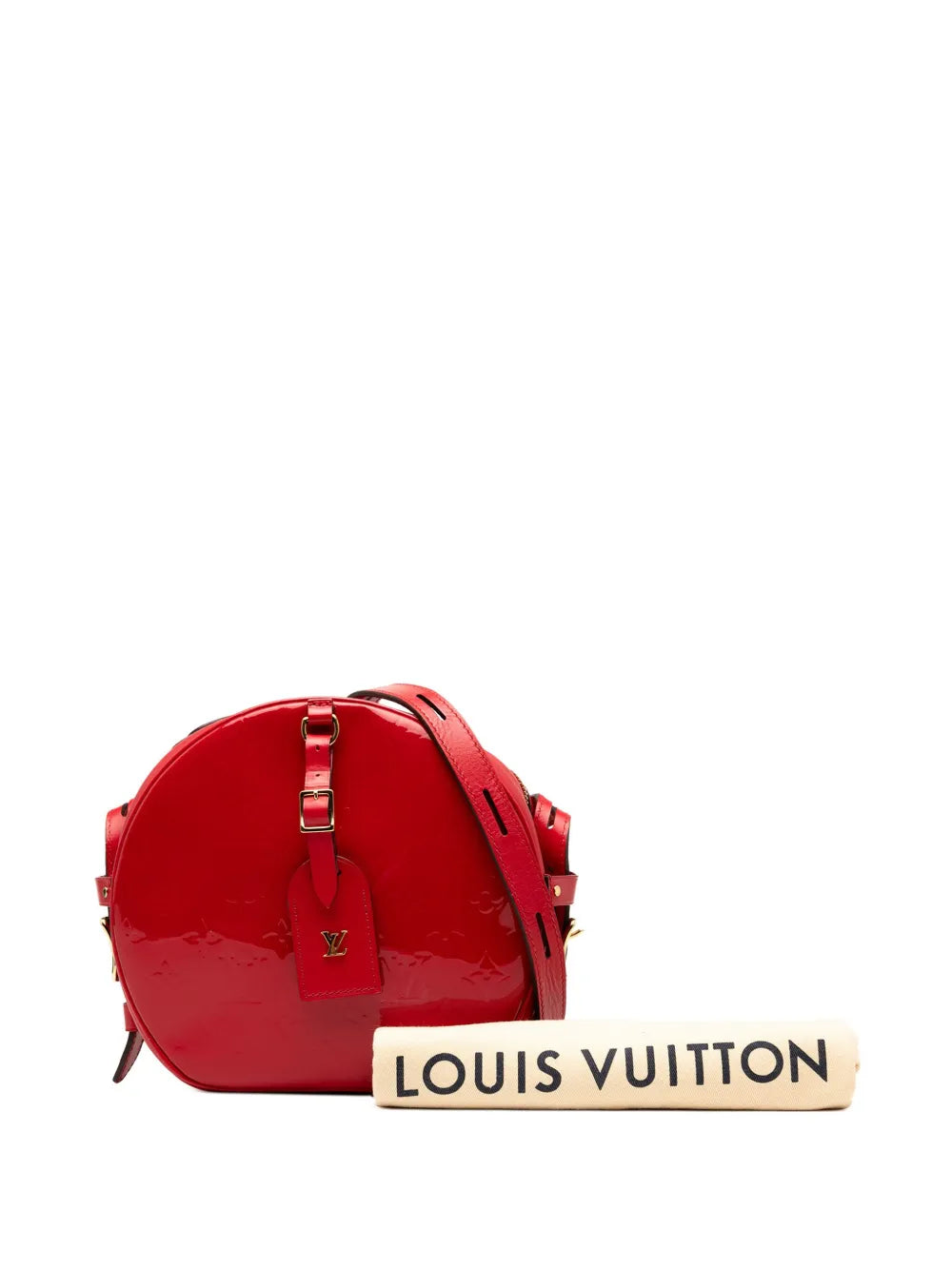 Pre-OwnedLouis Vuitton Pre-Owned2019 Monogram Vernis Boite Chapeau Souple PM crossbody bag