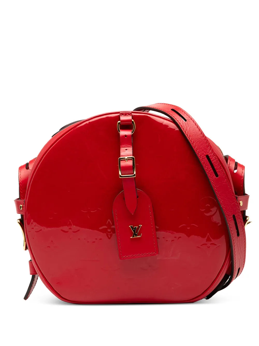 Pre-OwnedLouis Vuitton Pre-Owned2019 Monogram Vernis Boite Chapeau Souple PM crossbody bag