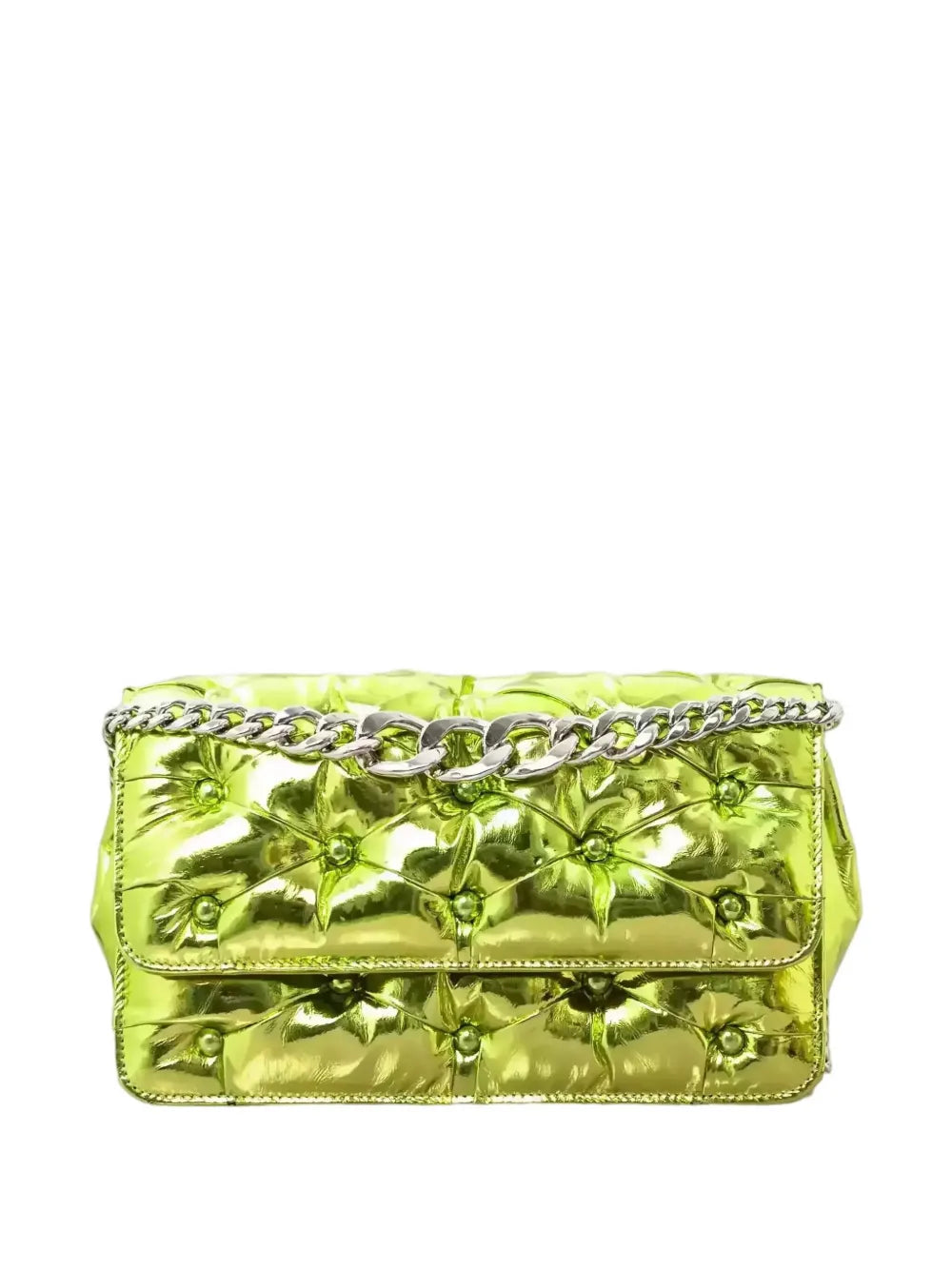 Benedetta BruzzichesCarmen metallic-effect shoulder bag