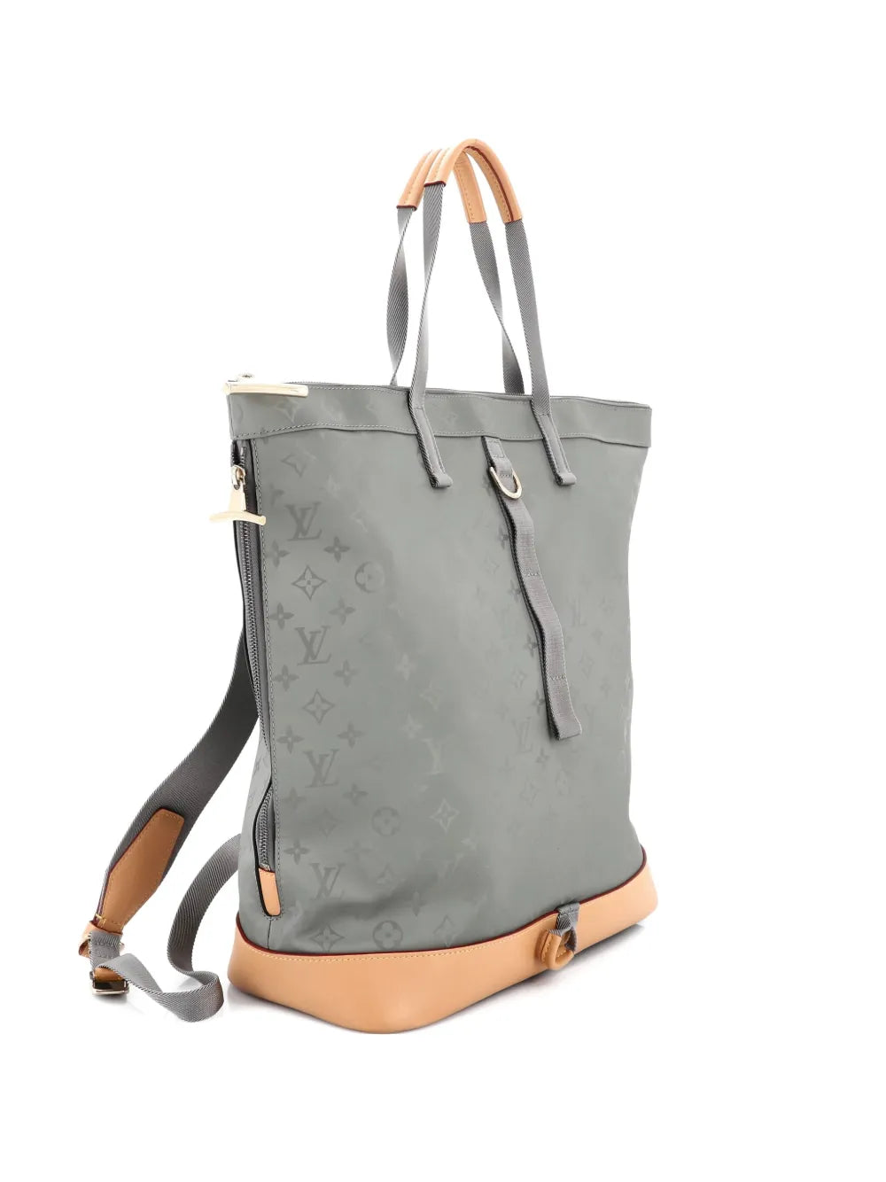 Pre-OwnedLouis Vuitton Pre-OwnedZipped Tote Limited Edition Titanium Monogram Canvas backpack