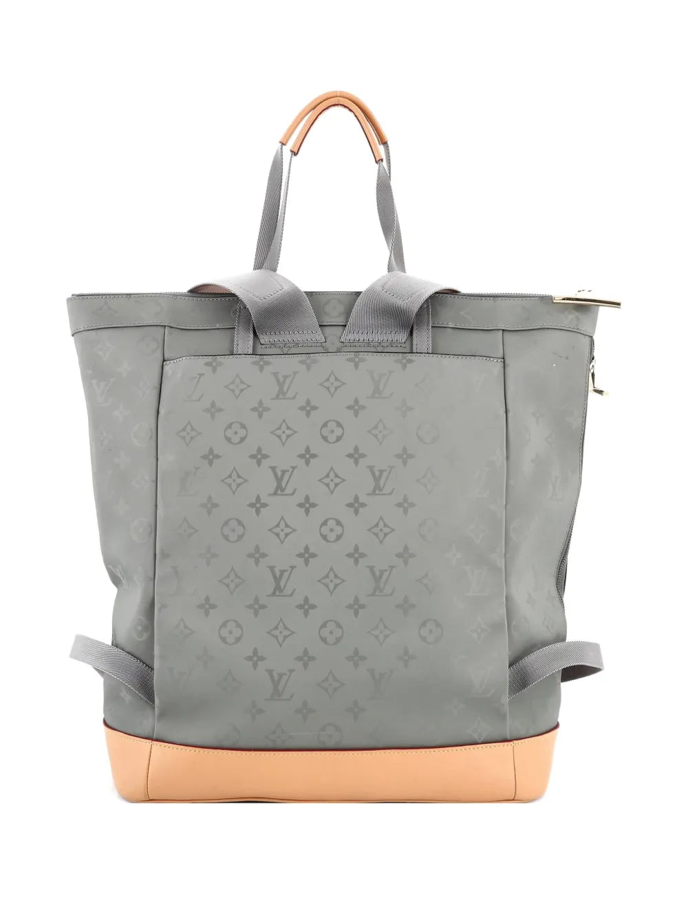 Pre-OwnedLouis Vuitton Pre-OwnedZipped Tote Limited Edition Titanium Monogram Canvas backpack
