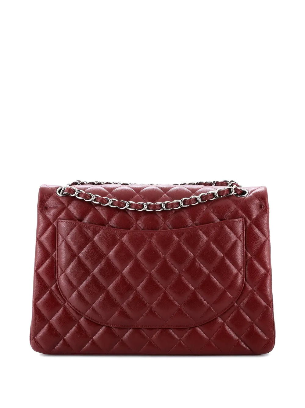 Pre-OwnedCHANEL Pre-OwnedClassic Double Flap Bag Quilted Caviar Maxi shoulder bag