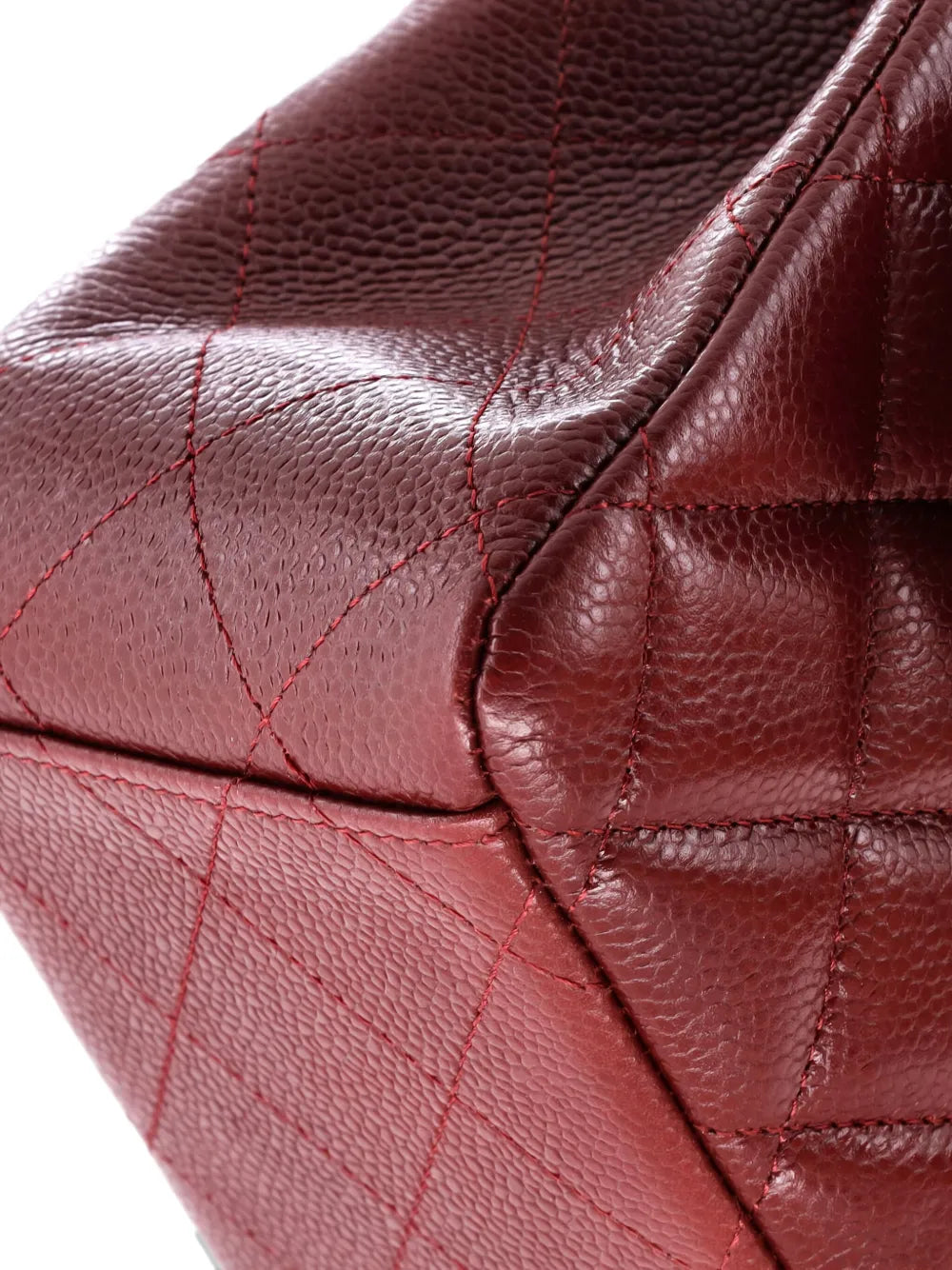 Pre-OwnedCHANEL Pre-OwnedClassic Double Flap Bag Quilted Caviar Maxi shoulder bag
