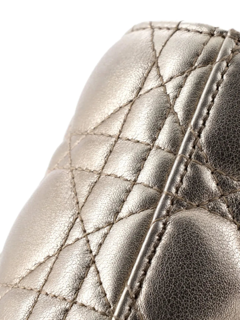 Pre-OwnedChristian Dior Pre-OwnedMy ABCDior Lady Dior Bag Metallic Cannage Quilt Leather shoulder bag