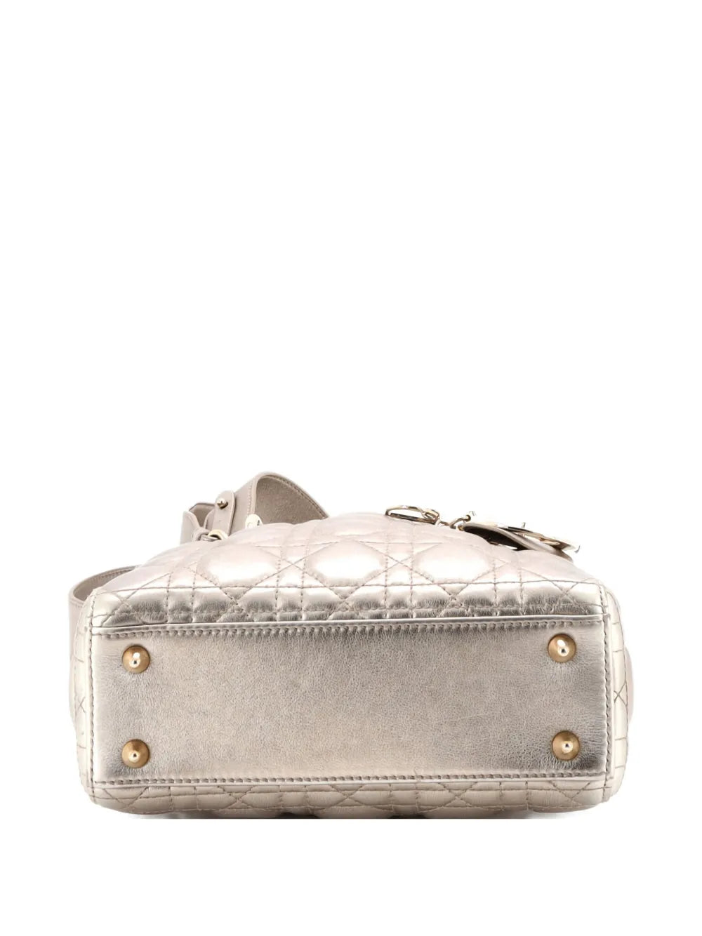 Pre-OwnedChristian Dior Pre-OwnedMy ABCDior Lady Dior Bag Metallic Cannage Quilt Leather shoulder bag