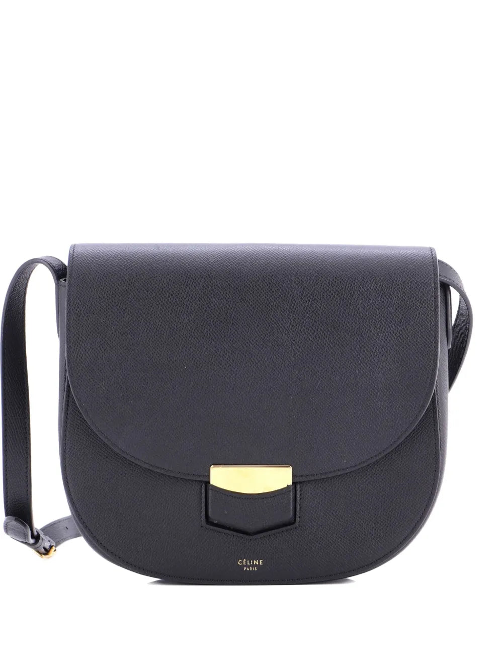 Pre-OwnedCeline Pre-OwnedTrotteur Grainy Leather Medium crossbody bag