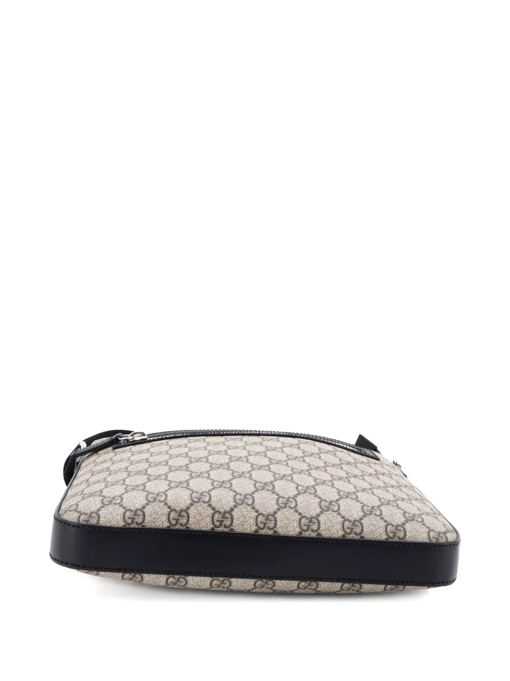 Pre-OwnedGucci Pre-OwnedFront Zip Messenger GG Coated Canvas Medium crossbody bag