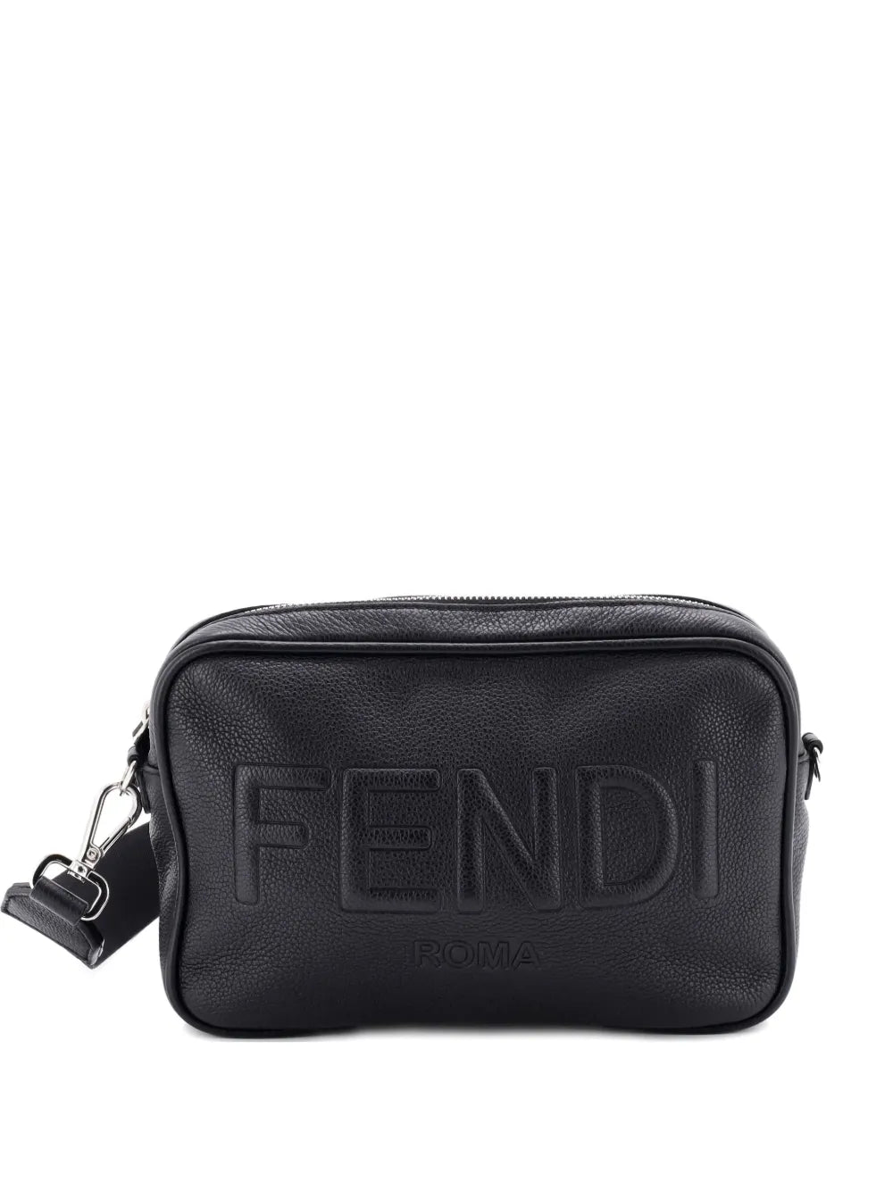 Pre-OwnedFendi Pre-OwnedLogo Camera Bag Embossed Leather crossbody bag