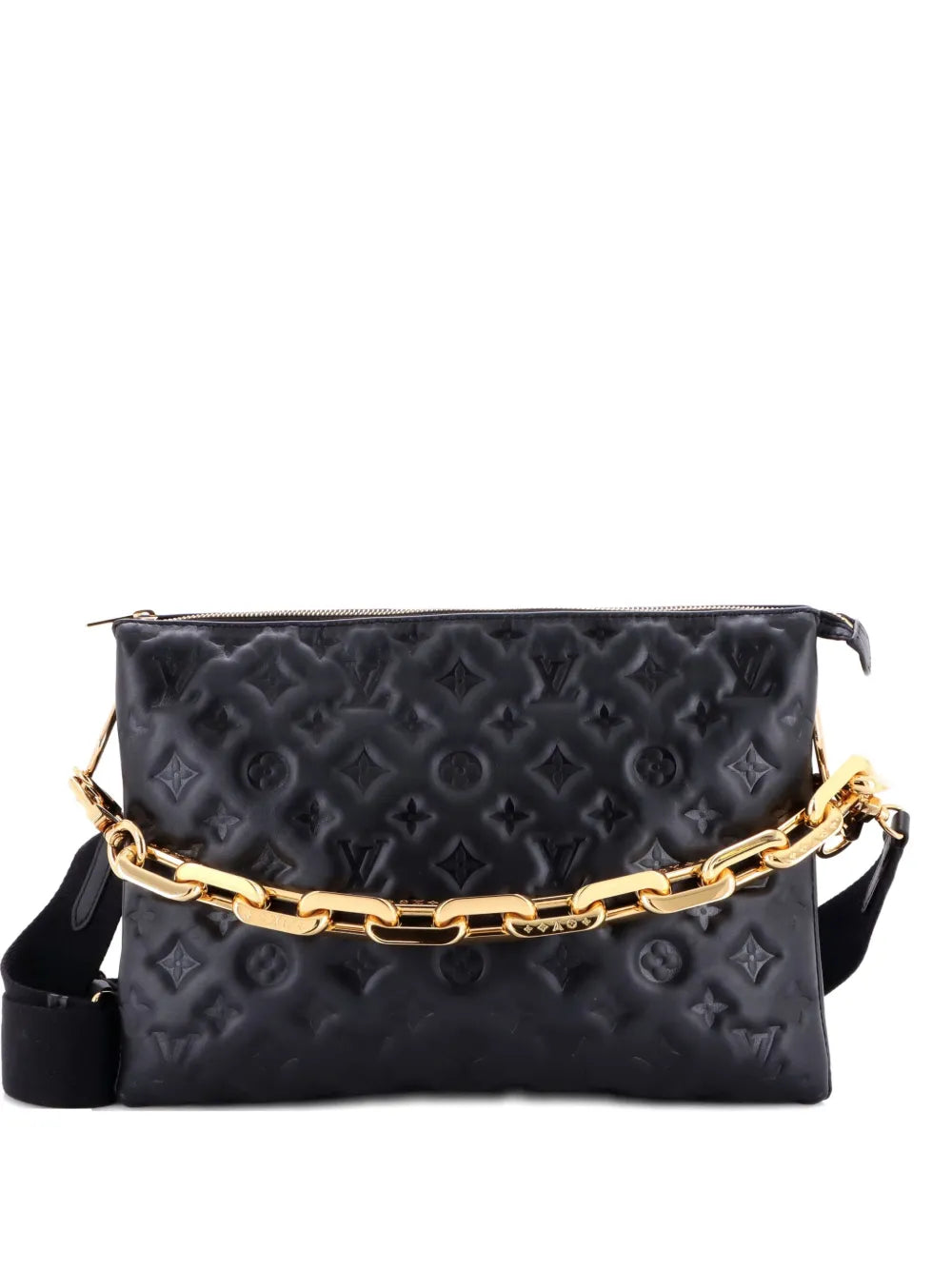 Pre-OwnedLouis Vuitton Pre-OwnedCoussin Bag Monogram Embossed Lambskin MM crossbody bag