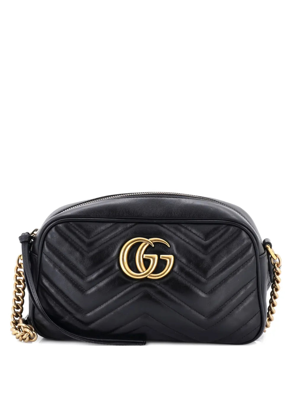 Pre-OwnedGucci Pre-OwnedGG Marmont Shoulder Bag Matelasse Leather Small crossbody bag