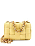 Pre-OwnedBottega Veneta Pre-OwnedCassette Chain Padded Maxi Intrecciato Leather crossbody bag