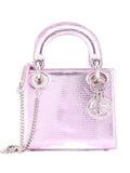 Pre-OwnedChristian Dior Pre-OwnedLady Dior Chain Bag Lizard Mini tote bag