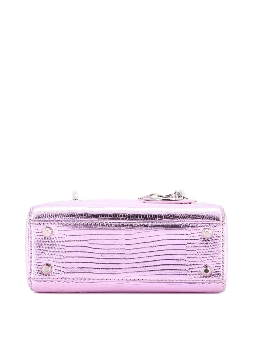 Pre-OwnedChristian Dior Pre-OwnedLady Dior Chain Bag Lizard Mini tote bag