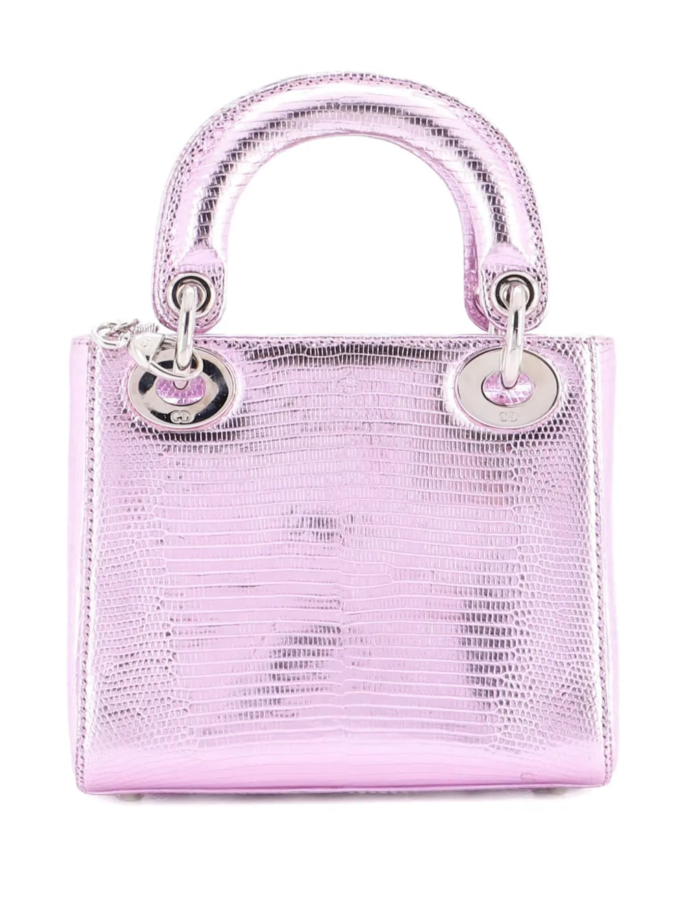 Pre-OwnedChristian Dior Pre-OwnedLady Dior Chain Bag Lizard Mini tote bag
