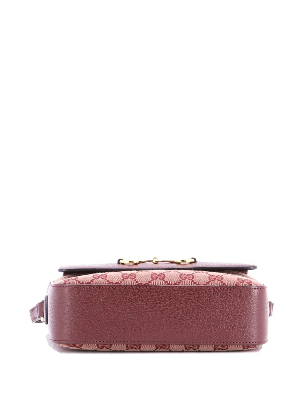 Pre-OwnedGucci Pre-OwnedHorsebit 1955 Flap Pocket Camera Bag GG Canvas and Leather Small crossbody bag