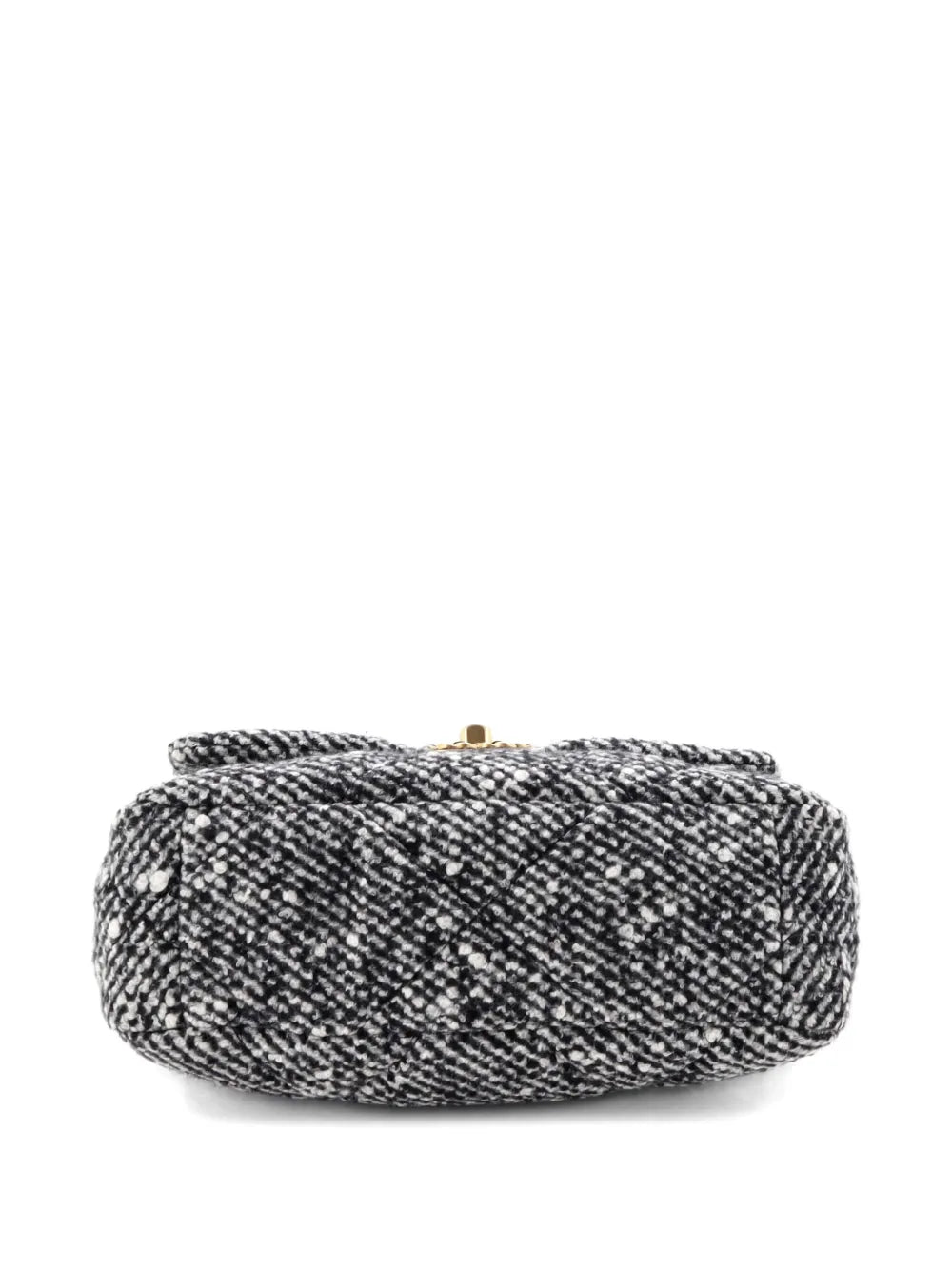Pre-OwnedCHANEL Pre-Owned19 Flap Bag Quilted Tweed Medium crossbody bag