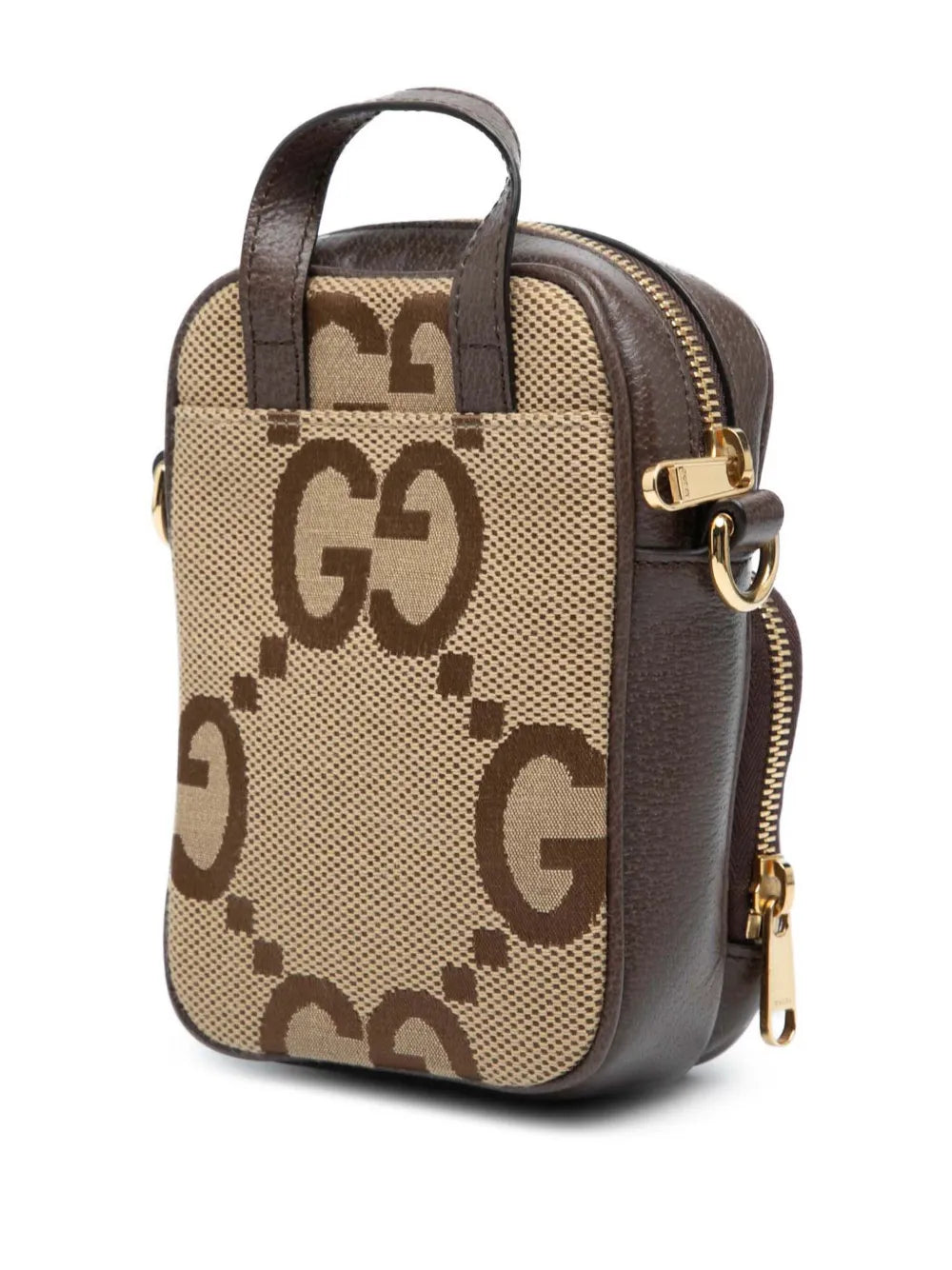 Pre-OwnedGucci Pre-Owned2016-2025 Micro Jumbo GG Canvas Web Top Handle Bag satchel