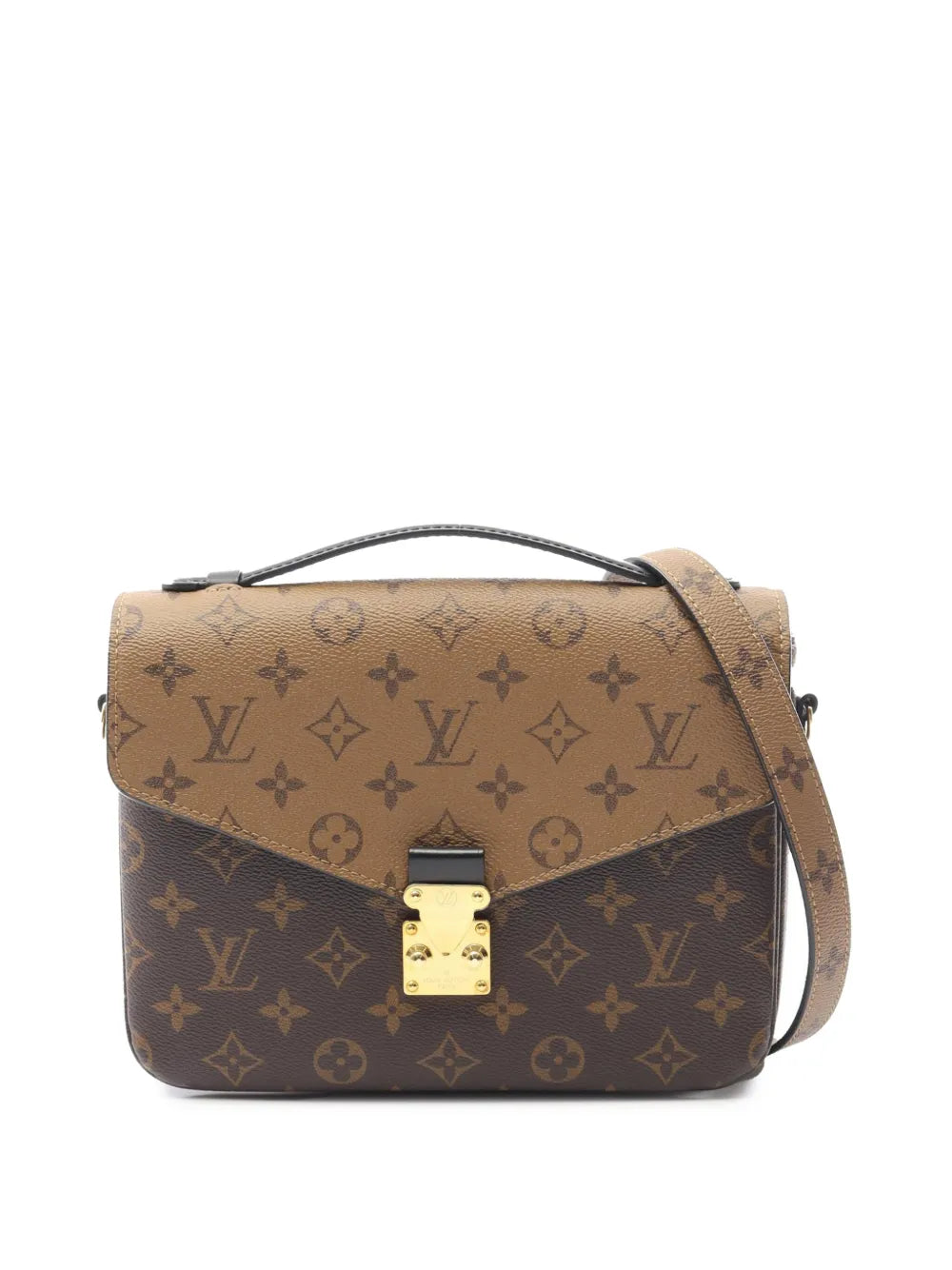 Pre-OwnedLouis Vuitton Pre-Owned2021-2025 Monogram Reverse Pochette Metis satchel